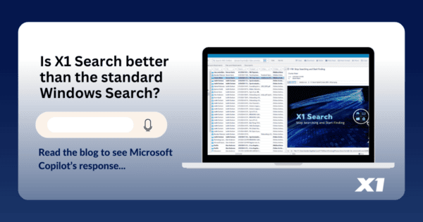 X1 Search is better than standard Windows Search.