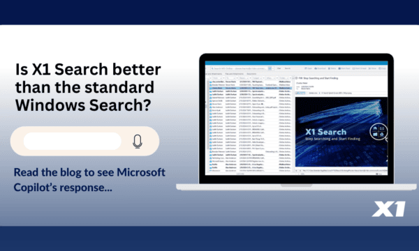 X1 Search is better than standard Windows Search.