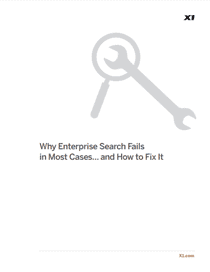 why enterprise search fails in most cases