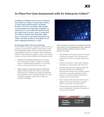 pre case assessment